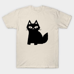 Black cat T-Shirt